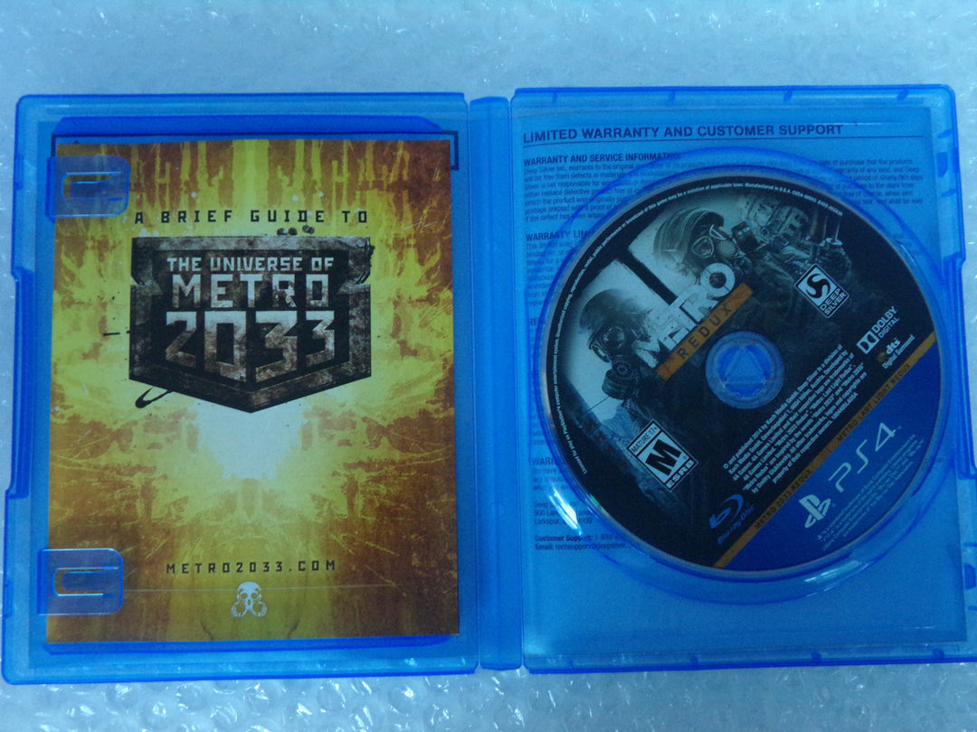 Metro Redux Playstation 4 PS4 Used