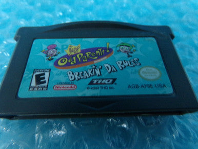 The Fairly OddParents: Breakin' Da Rules Game Boy Advance GBA Used