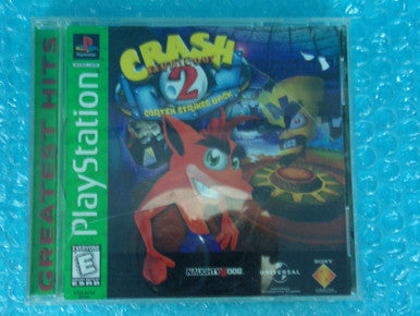 Crash Bandicoot 2: Cortex Strikes Back Playstation PS1 Used