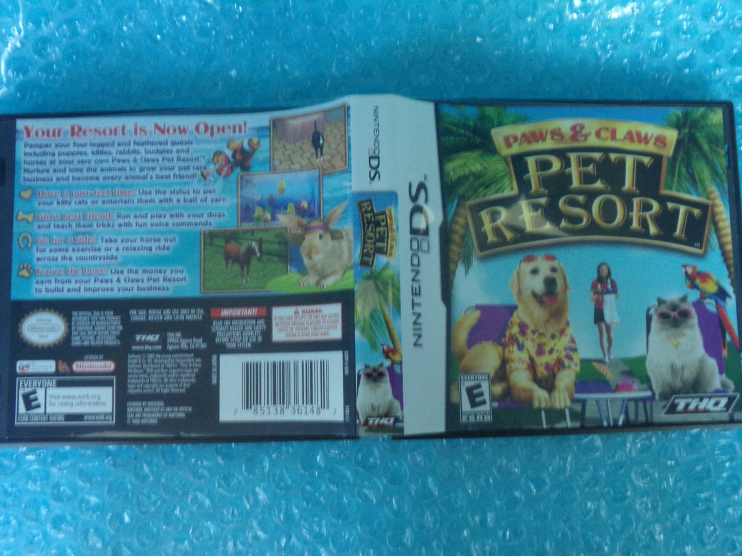 Paws and Claws: Pet Resort Nintendo DS Used