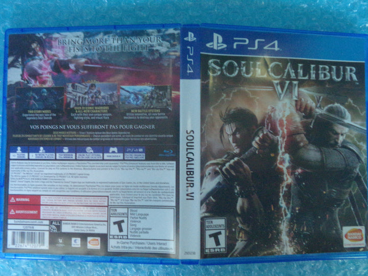 Soulcalibur VI Playstation 4 PS4 Used