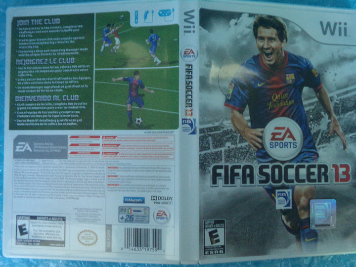 FIFA Soccer 13 Wii Used