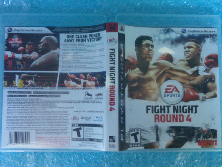 Fight Night Round 4 Playstation 3 PS3 Used