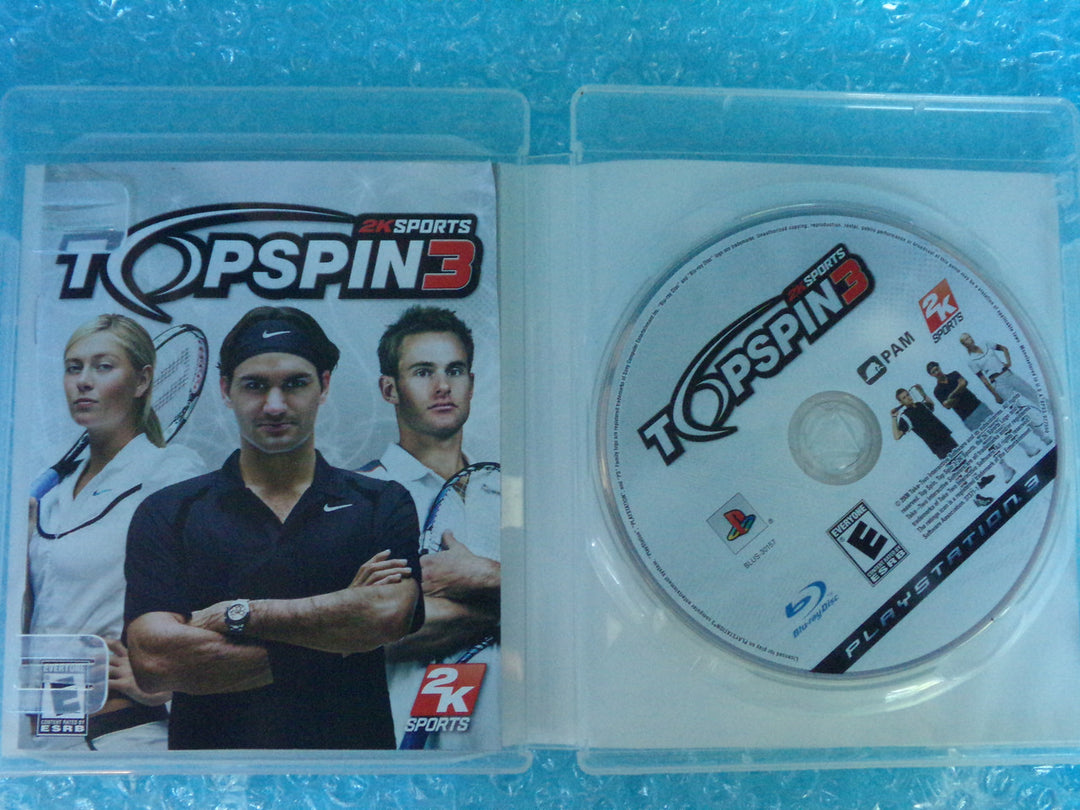 Top Spin 3 Playstation 3 PS3 Used