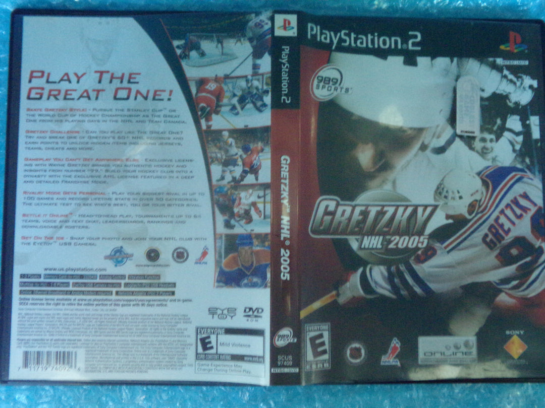 Gretzky NHL 2005 Playstation 2 PS2 Used