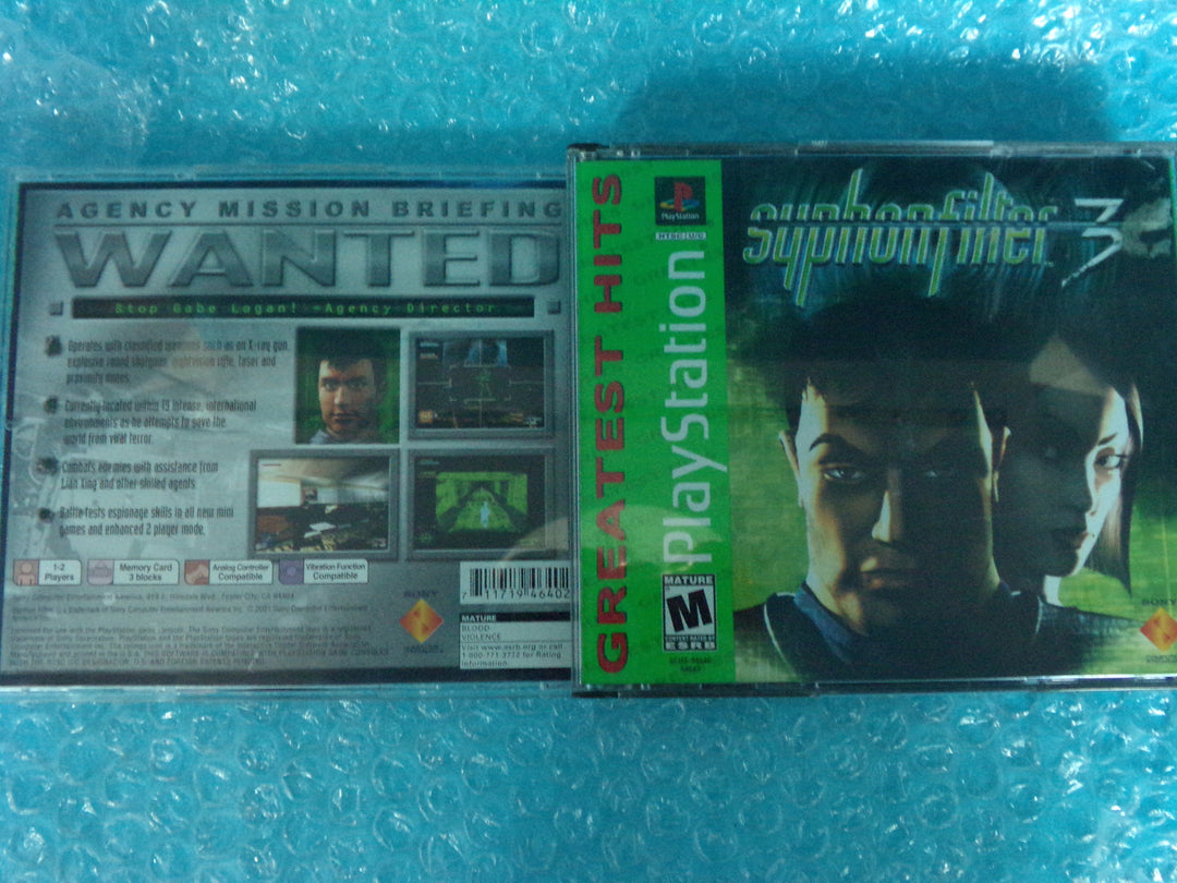 Syphon Filter 3 Playstation PS1 Used