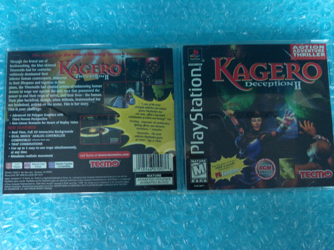 Kagero: Deception 2 Playstation PS1 Used