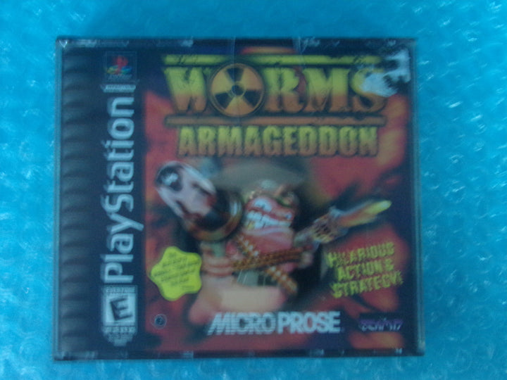 Worms Armageddon Playstation PS1 Used