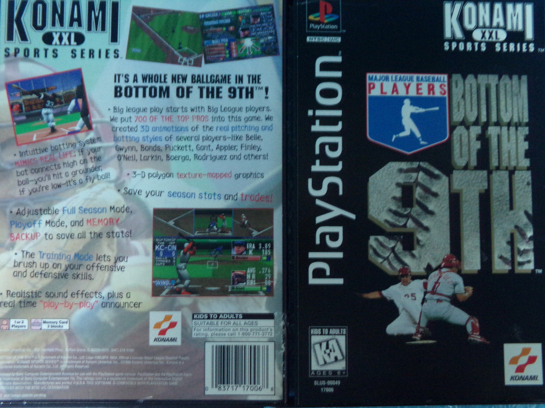Bottom of the 9th Playstation PS1 Used