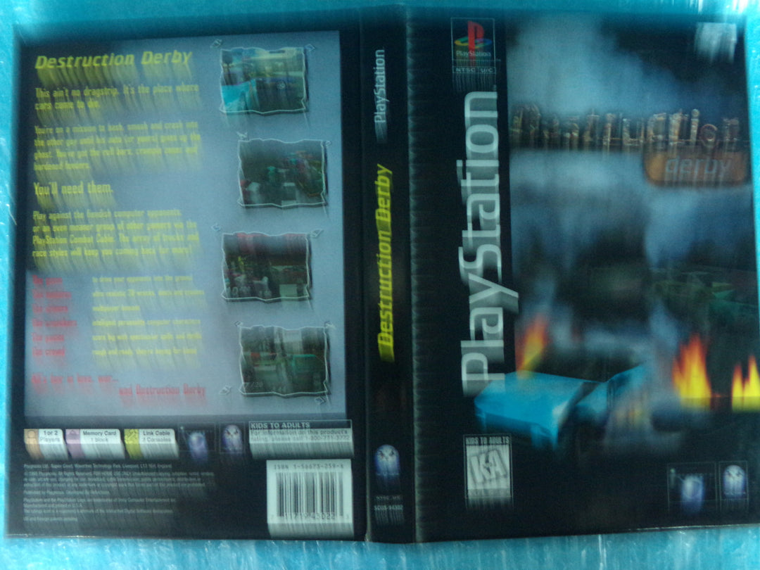 Destruction Derby (Long Box) Playstation PS1 Used