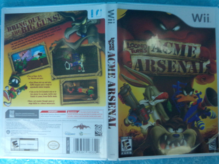 Looney Tunes: Acme Arsenal Wii Used