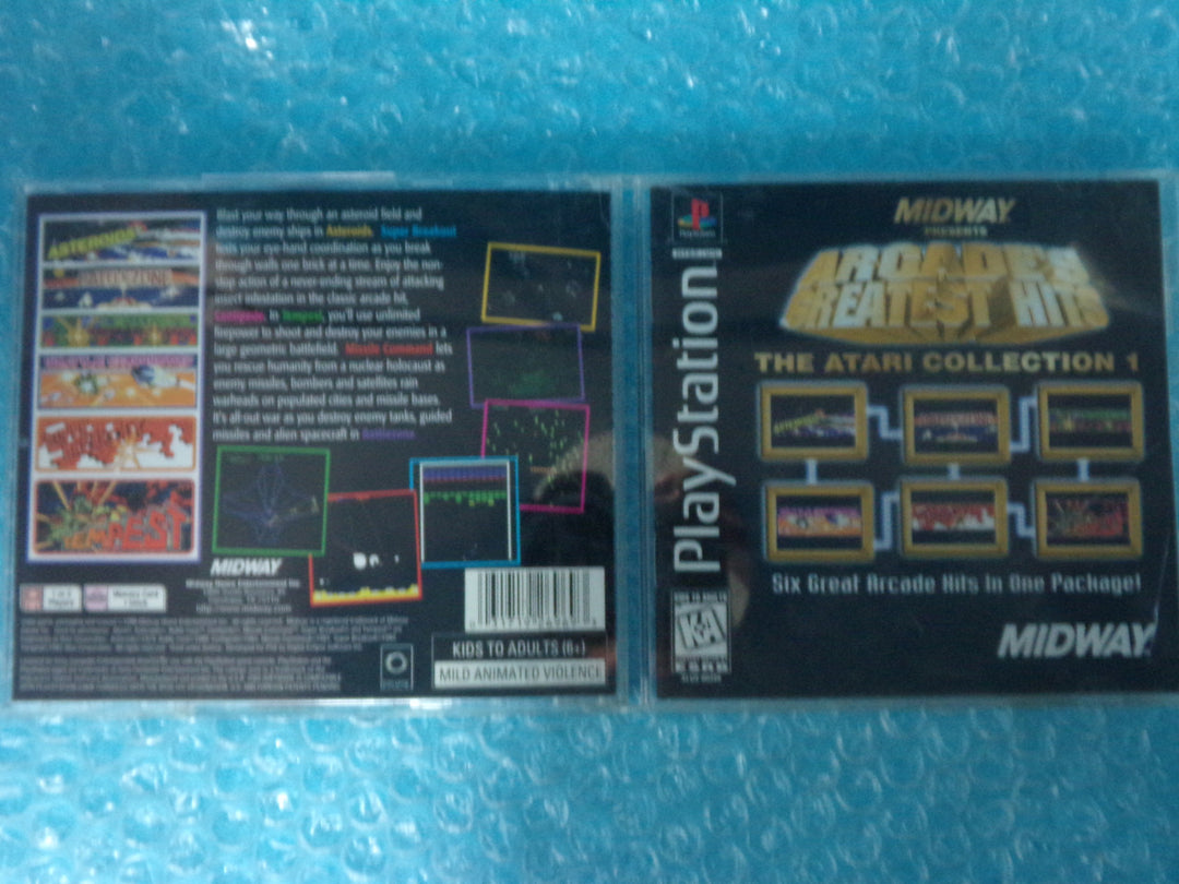 Midway Presents: Arcade's Greatest Hits (Atari Collection 1) Playstation PS1 Used