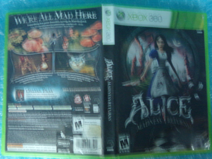 Alice: Madness Returns Xbox 360 Used