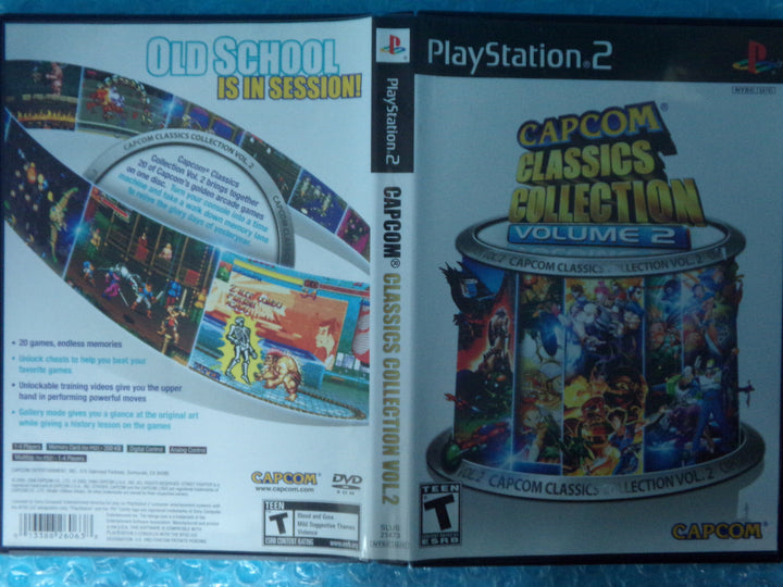 Capcom Classics Collection Vol. 2 Playstation 2 PS2 Used