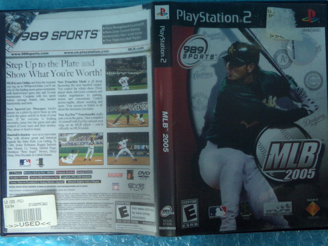 MLB 2005 Playstation 2 PS2 Used