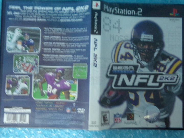 NFL 2K2 Playstation 2 PS2 Used