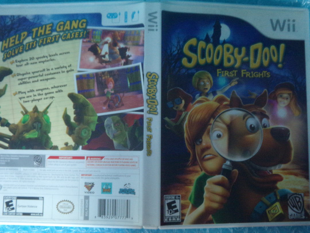 Scooby-Doo! First Frights Wii Used