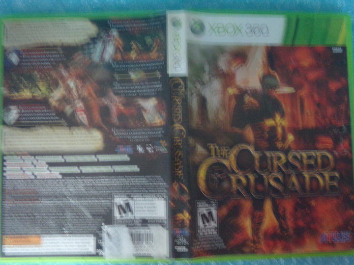 The Cursed Crusade Xbox 360 Used