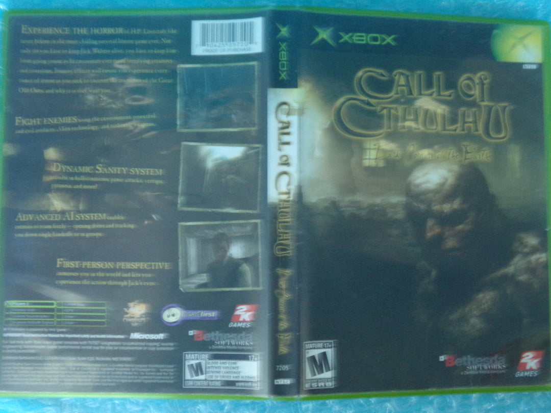 Call of Cthulhu: Dark Corners of the Earth Original Xbox Used