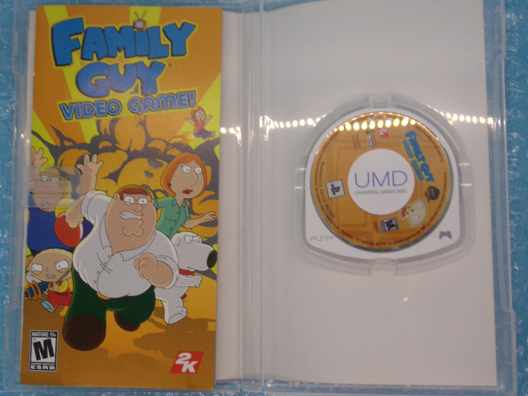 Family Guy the Video Game! Playstation Portable PSP Used