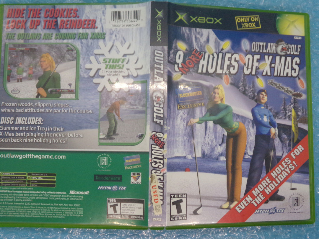 Outlaw Golf: 9 More Holes of X-Mas Original Xbox Used