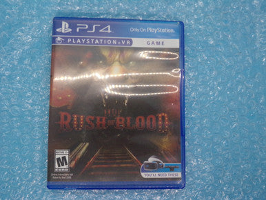 Until Dawn: Rush of Blood (Playstation VR Required) Playstation 4 PS4 Used