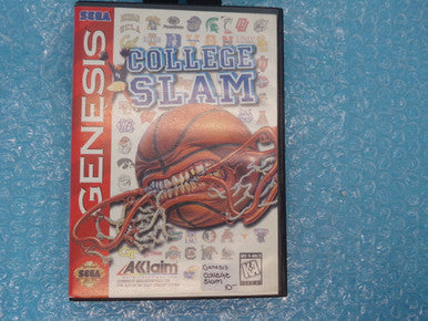 College Slam Sega Genesis Boxed Used