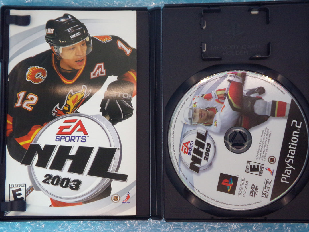 NHL 2003 Playstation 2 PS2 Used