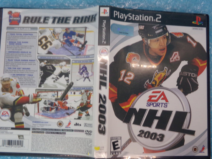 NHL 2003 Playstation 2 PS2 Used