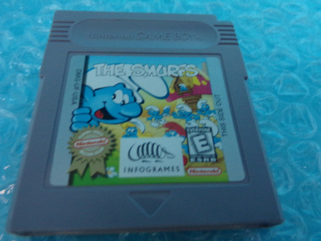 The Smurfs Game Boy Original Used