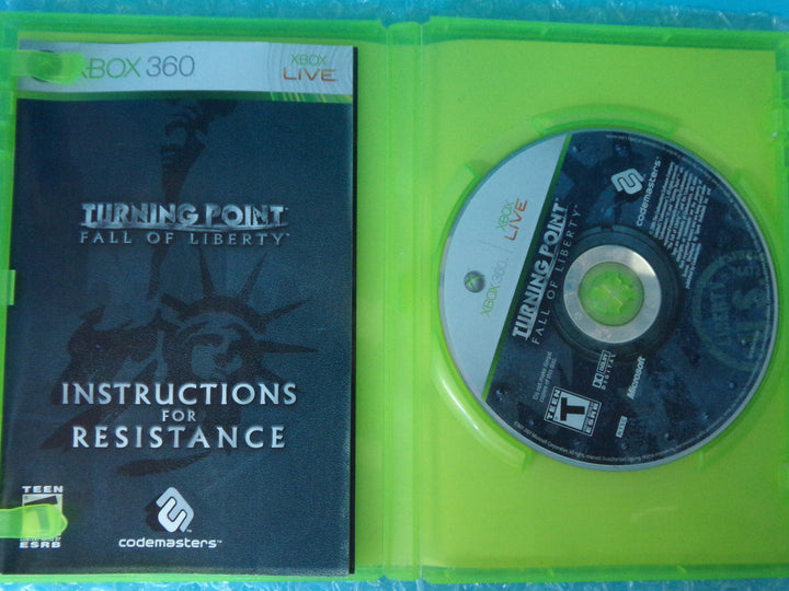 Turning Point: Fall of Liberty Xbox 360 Used