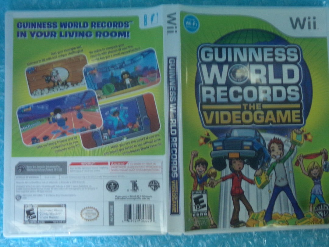 Guinness World Records: The Video Game Wii Used