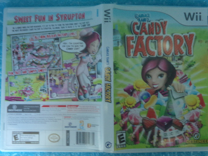 Candace Kane's Candy Factory Wii Used