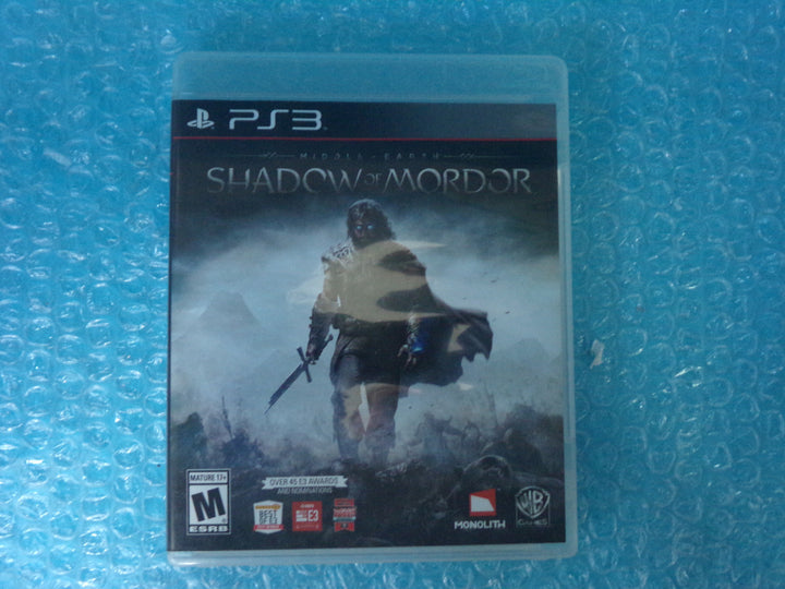 Middle Earth Shadow of Mordor Playstation 3 PS3 Used