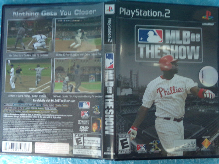 MLB 08: The Show Playstation 2 PS2 Used    UD111724