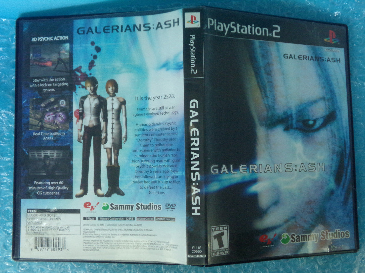 Galerians popular Ash For Playstation 2