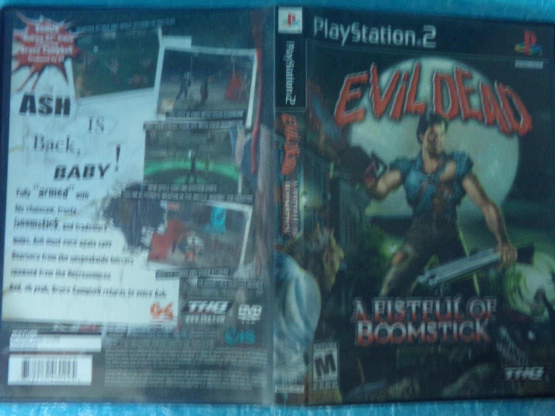 Evil Dead: A Fistful of Boomstick Playstation 2 PS2 Used