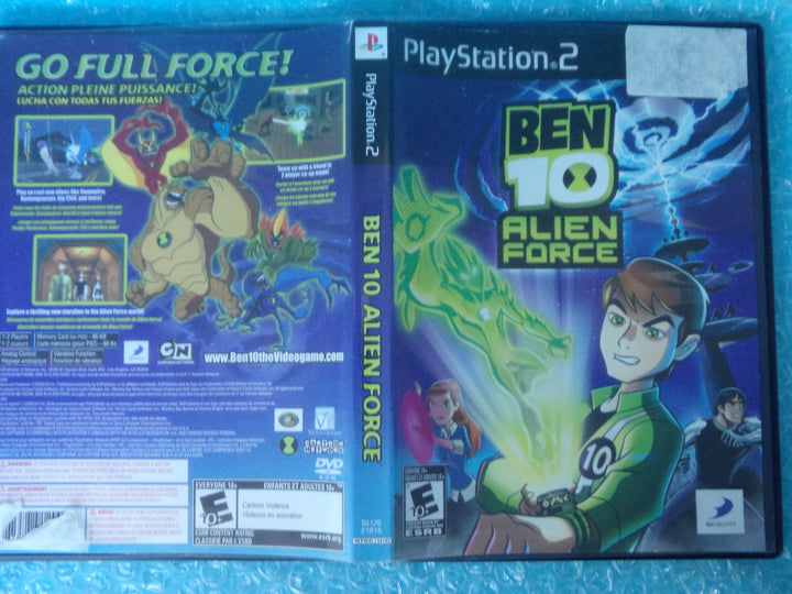Ben 10: Alien Force Playstation 2 PS2 Used