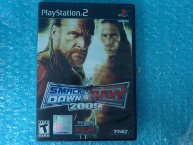 WWE Smackdown Vs. Raw 2009 Playstation 2 PS2 Used