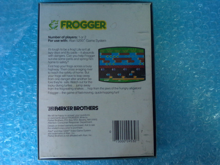 Frogger Atari 5200 Boxed Used