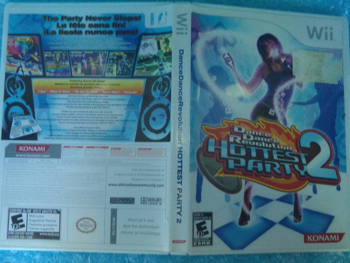 Dance Dance Revolution Hottest Party 2 Wii Used