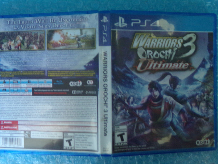 Warriors Orochi 3 Ultimate Playstation 4 PS4 Used