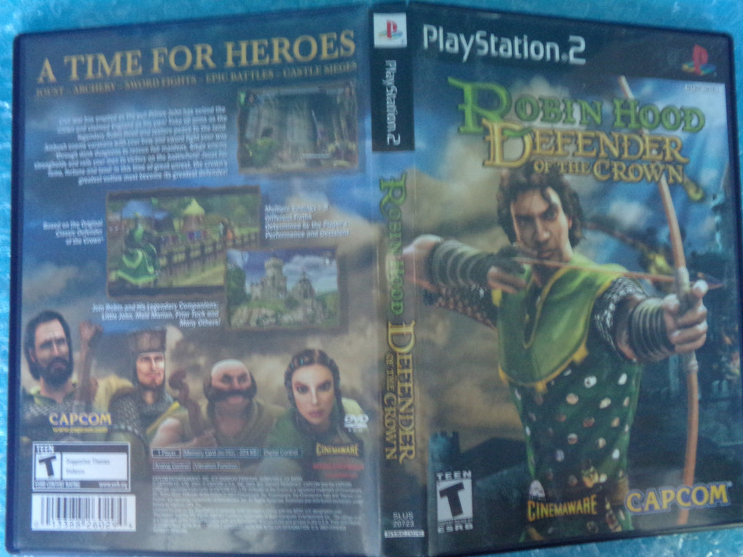 Robin Hood: Defender of the Crown Playstation 2 PS2 Used