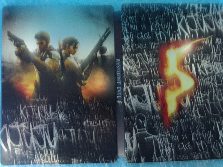 Resident Evil 5 W/ Steelbook Xbox 360 Used