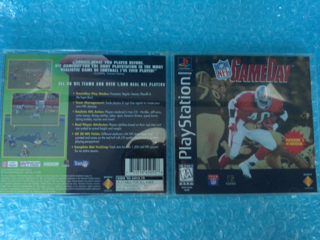 NFL GameDay (Black Label Jewel Case) Playstation PS1 Used