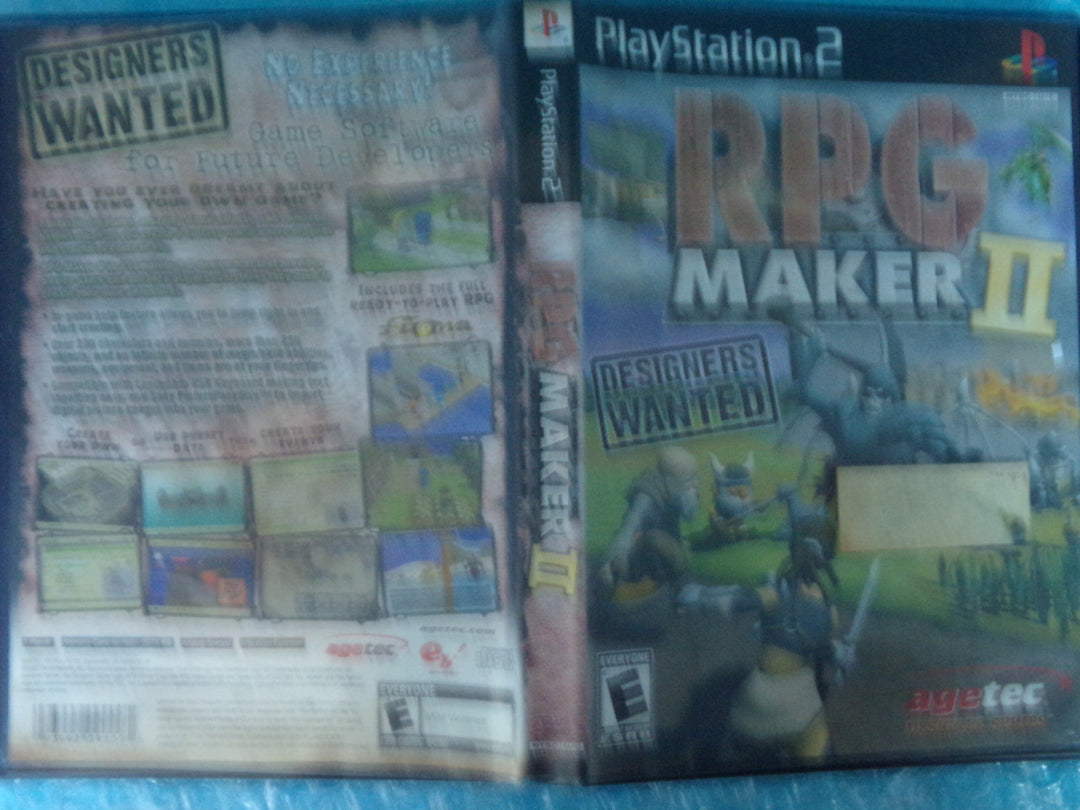 RPG Maker II Playstation 2 PS2 Used