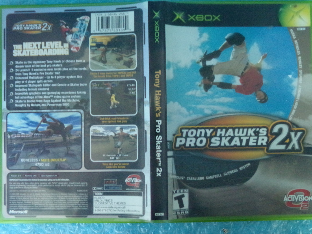 Tony Hawk's Pro Skater 2X Original Xbox Used