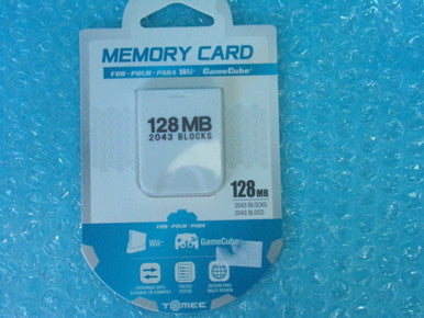 Third Party Gamecube Memory Card 128 MB NEW