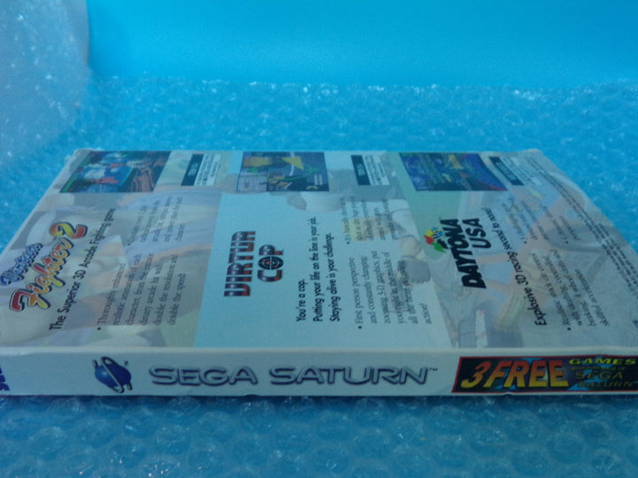 Virtua Fighter 2/Virtua Cop/Daytona USA 3 Pack Sega Saturn Used