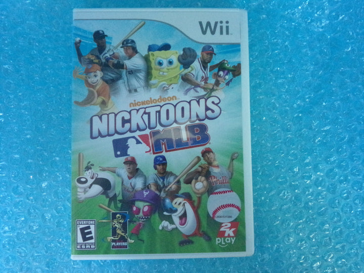 Nicktoons MLB Wii Used